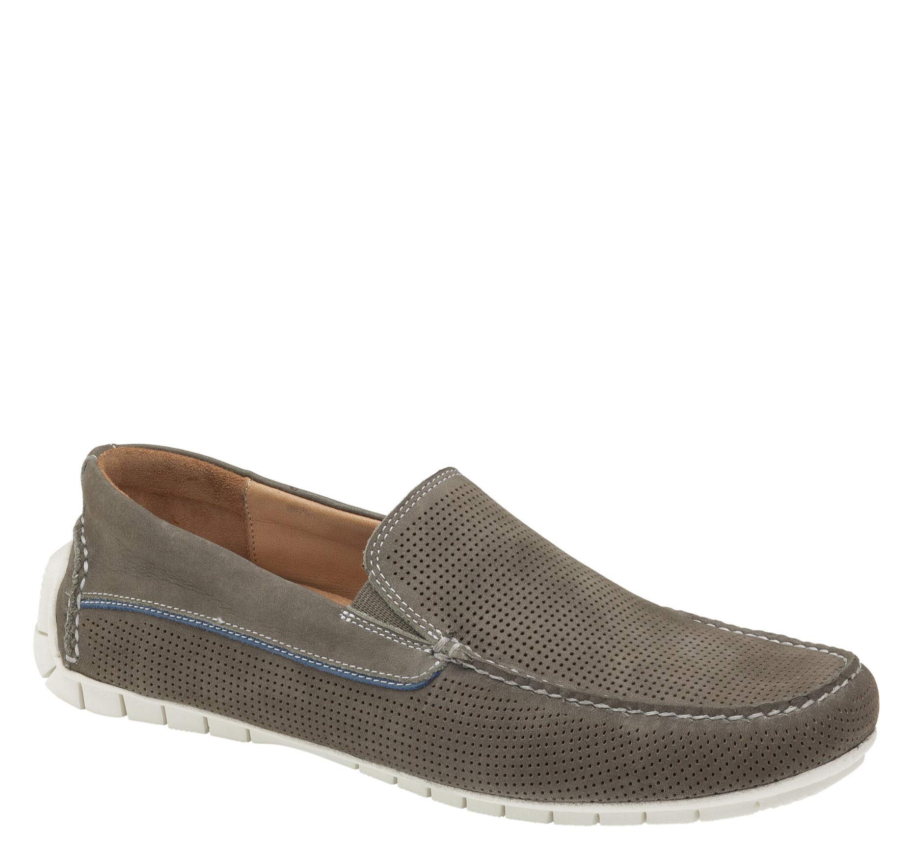 NEW JOHNSTON & MURPHY cort perf venetian in grey Cort Whipstitch Venetian // Black (US: 11.5) - Johnston  main image 4
