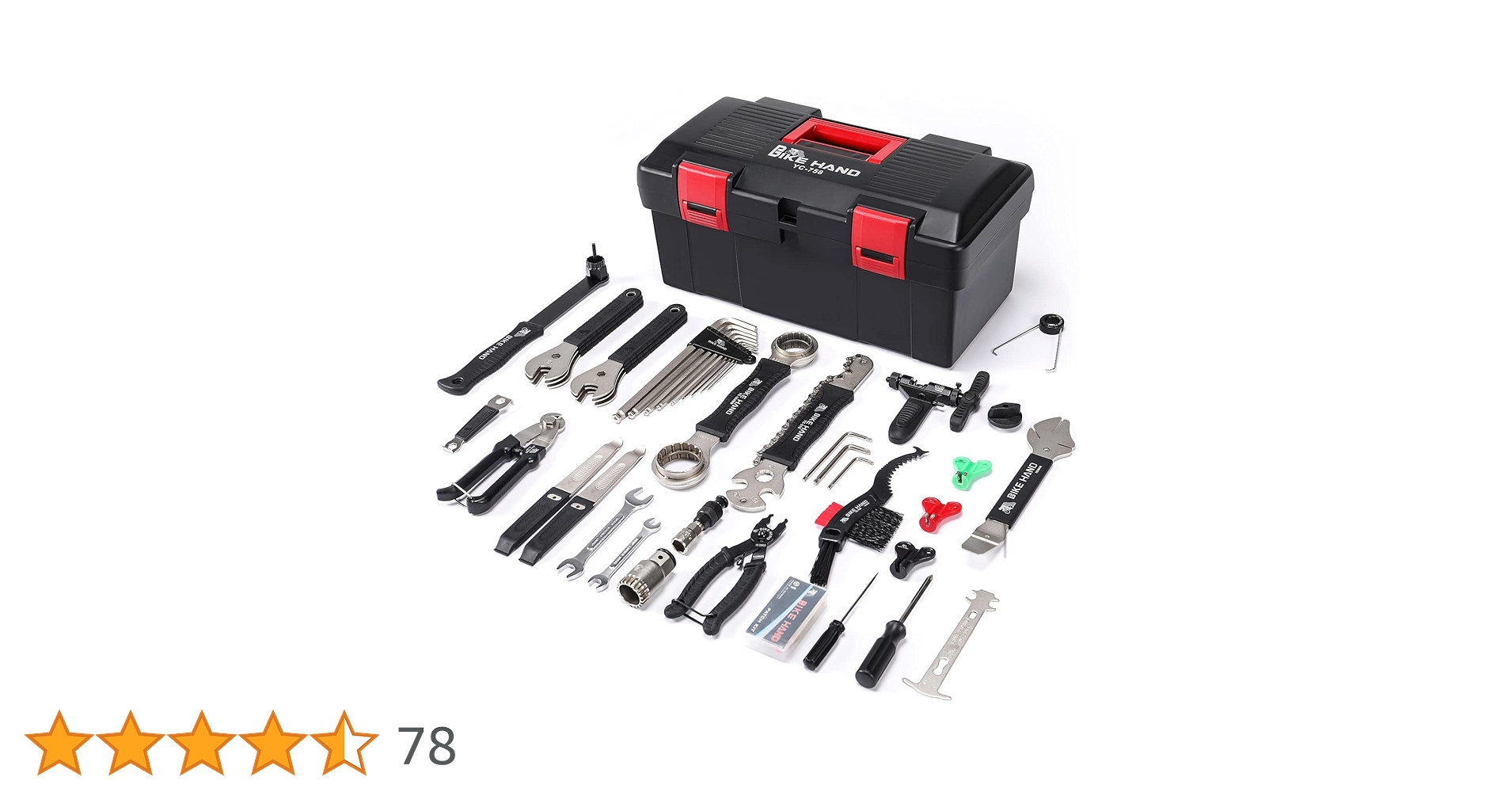 YC-758 自転車プロフェッショナルツールキット　【美品】 Amazon.co.jp: BIKE HAND 自転車用 工具セット プロツール