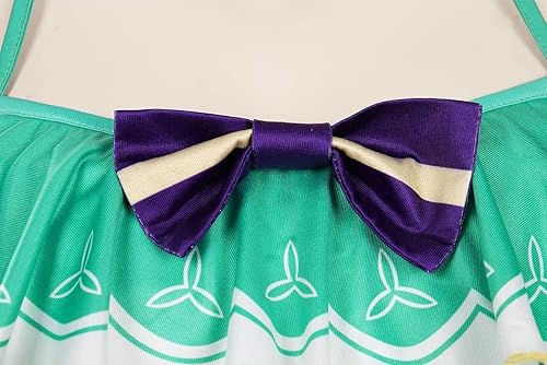 Miniatura 5 de Alleyon Genshin Impact - Traje de baño para mujer, traje de baño Hu Tao Venti Kazuha Scaramouche Anime Bikini Cosplay