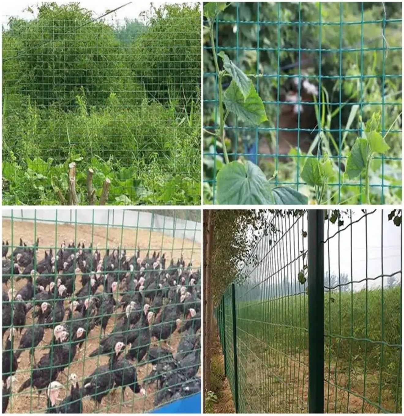 Wire Garden Fence Safety Protective Net for Lawn Patio Balcony Barrier Mesh Protection