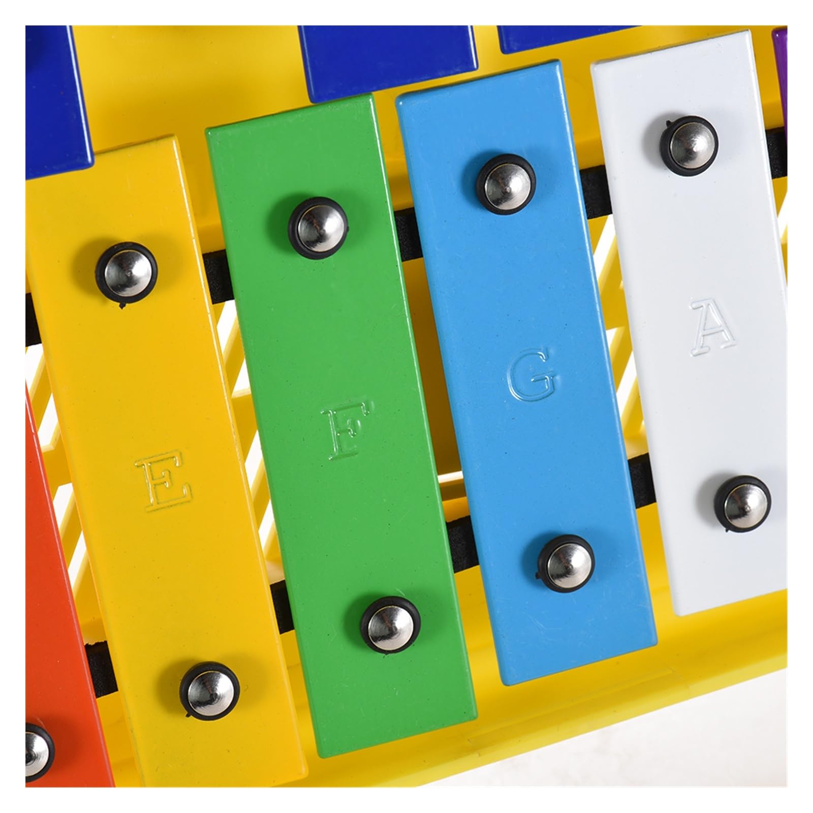 xilofono ​Legno Colorato 25 Note Glockenspiel Xilofono Percussioni Ritmo Strumento Musicale Didattico con 2 Mazze Custodia da Trasporto