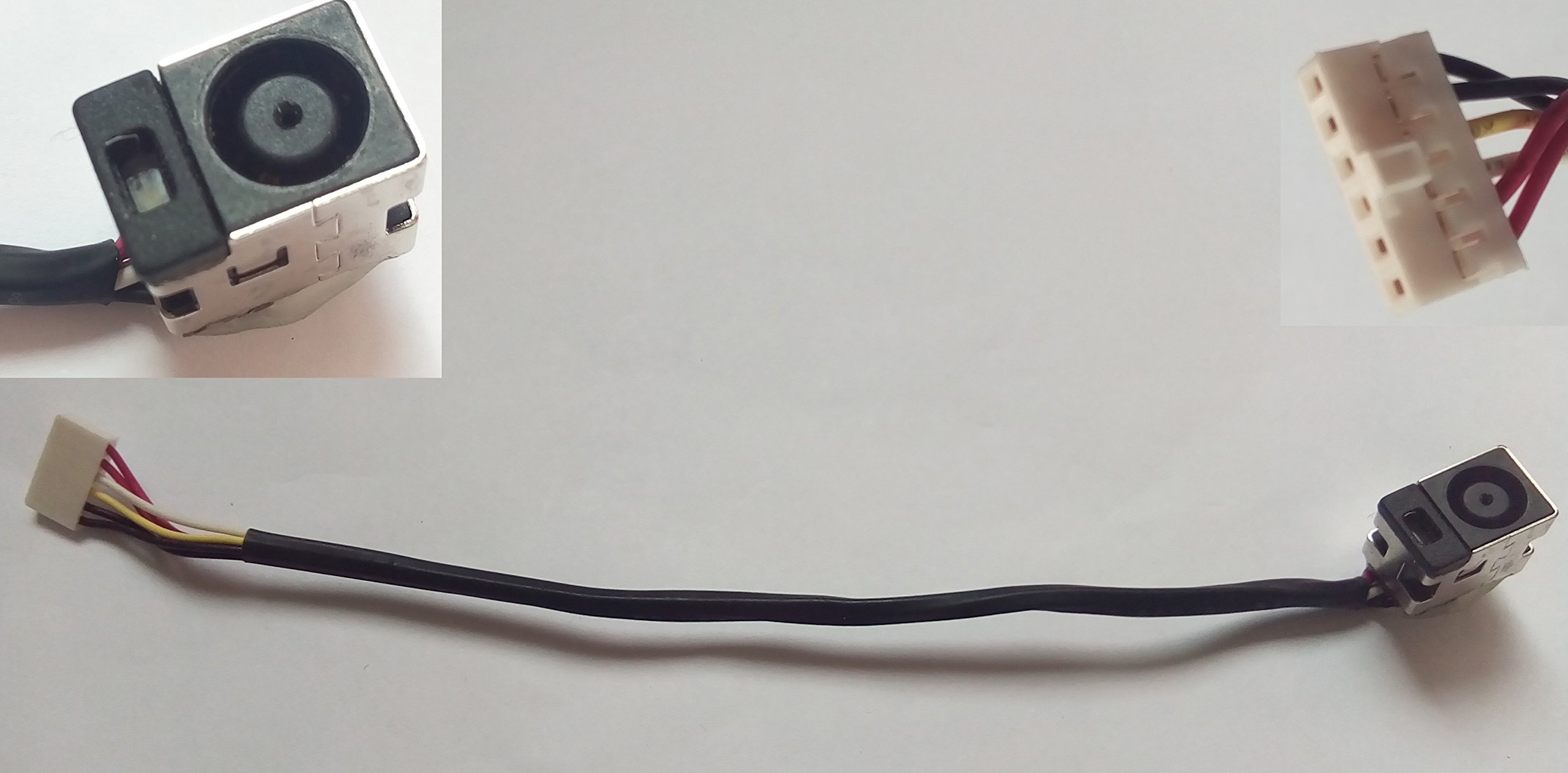 DC-IN Jack for HP CQ61 CQ71 DV5 DV6 DV7-2000 G61 G71 533465-001 533465-001 603692-001 6017B0269001, Power Jack Harness Port Connector Socket with Wire Cable-picture-27