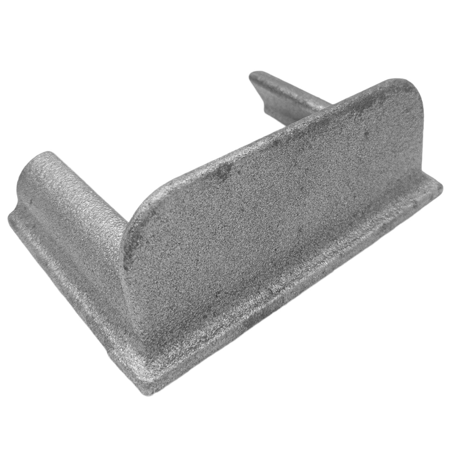 eRicambi® Braciere in Ghisa Cestello 2 Pezzi per Stufa a Pellet, con Foro per la Resistenza di Accensione, Compatibile con KALON 220002, Dimensioni 136x92mm H=116mm