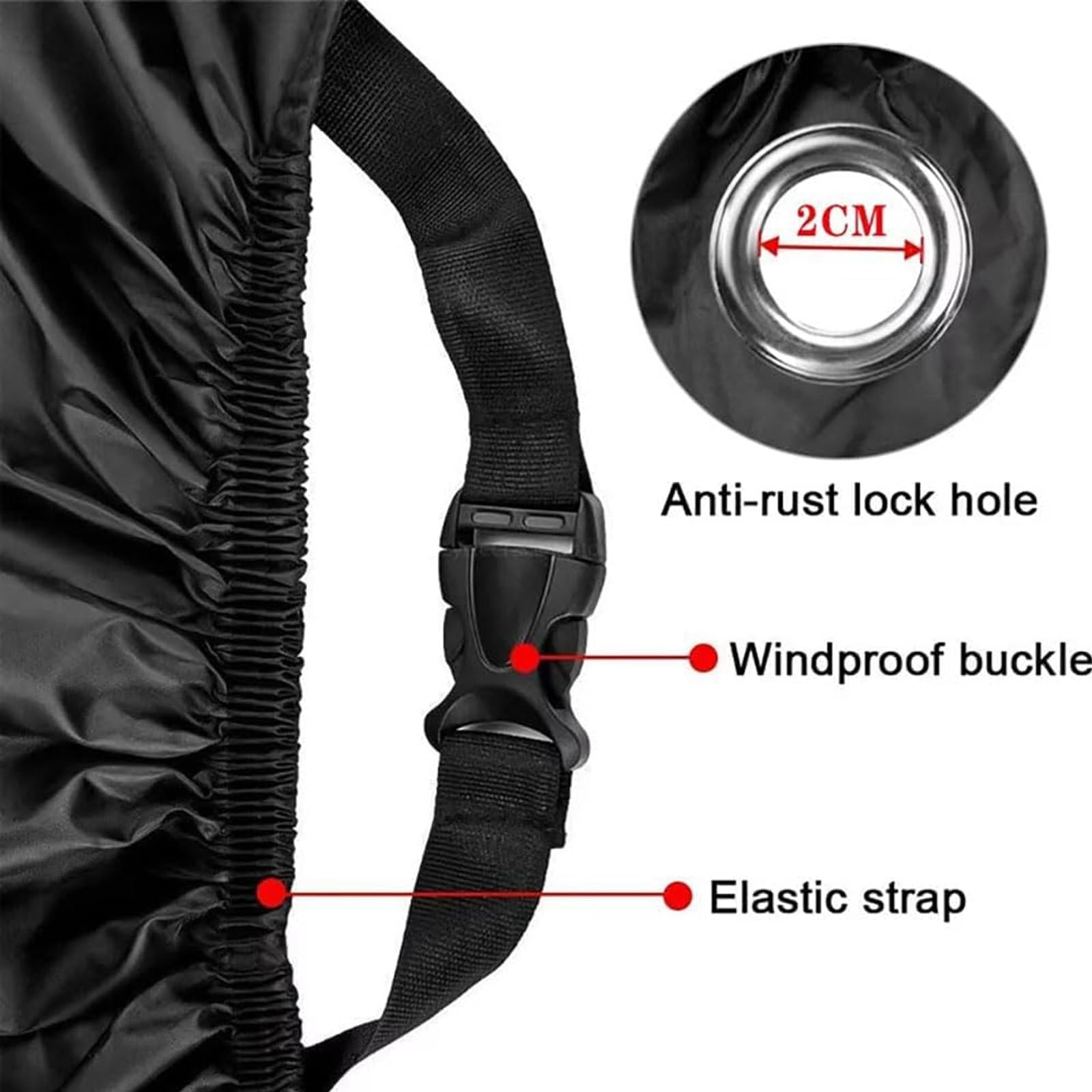 Dla KTM Duke 890 2020-2026, zewnętrzny pokrowiec na motocykl wodoodporny ochrona przed promieniowaniem UV deszcz zima lato pokrowiec na motocykl, 3XL