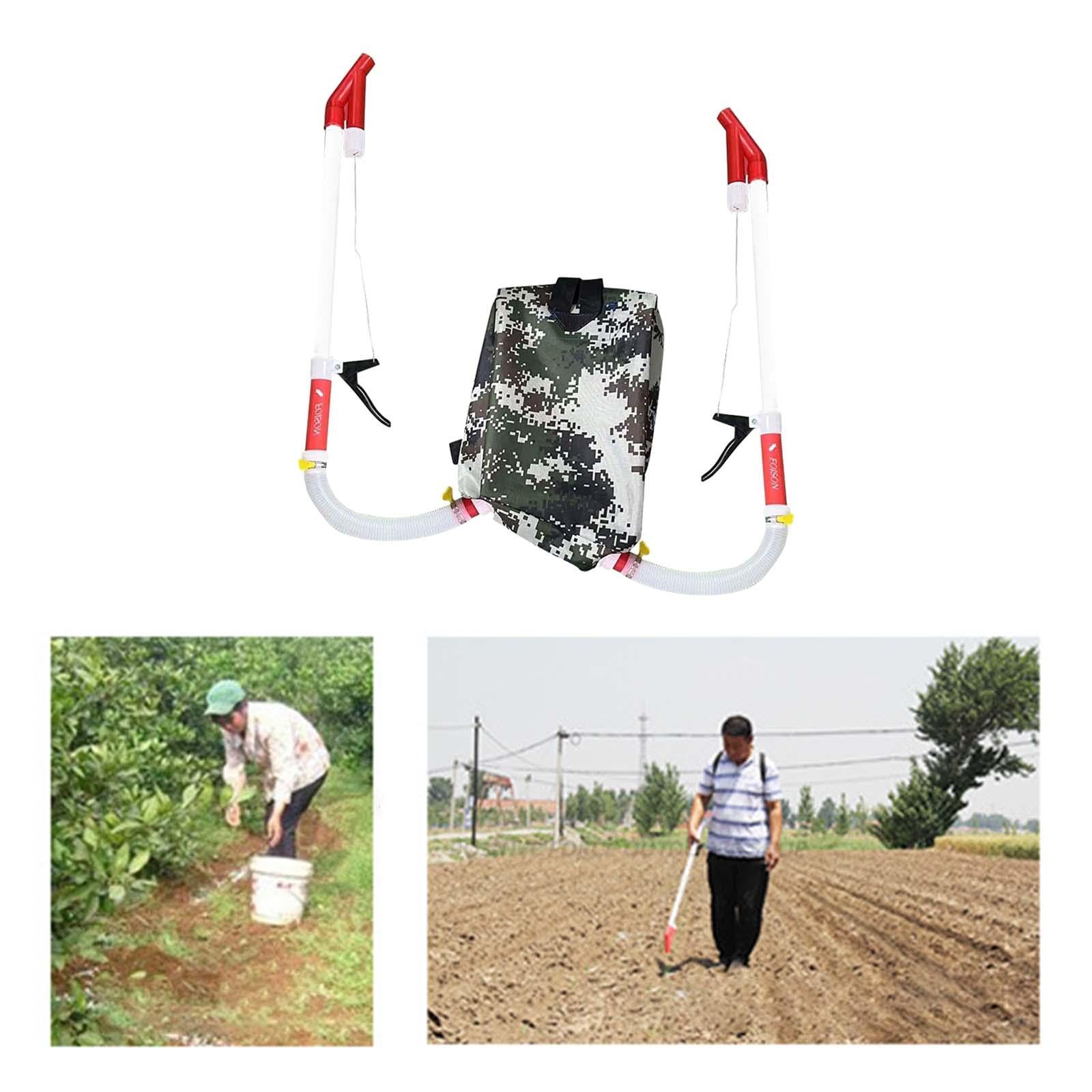 kowaku Distributore Manuale di Fertilizzanti, Erogatore Manuale per Piantare E Mais.