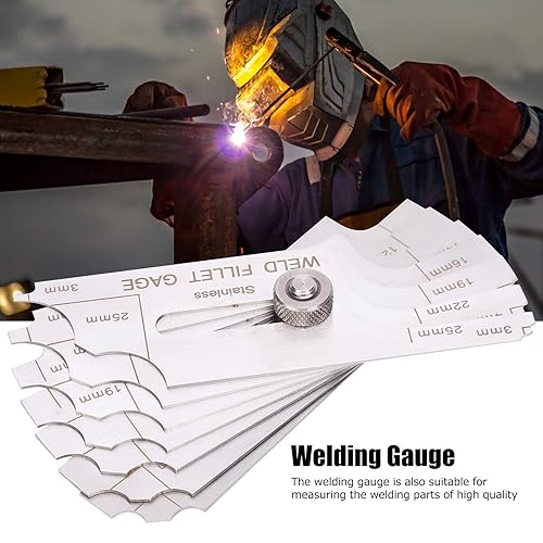 Miniatura 4 de MG11 Puente Cam Soldadura Calibre Prueba Ulnar Soldadura Set Medidor de Inspección de Soldadura Pulgadas y métrico