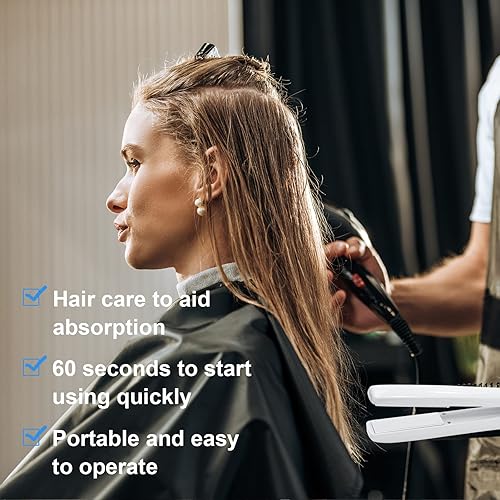 Miniatura 7 de Frozen - Plancha plana para el cabello peluquería peluquería 158F para reparación de cabello dañado Elitzia ET1411 Layflat