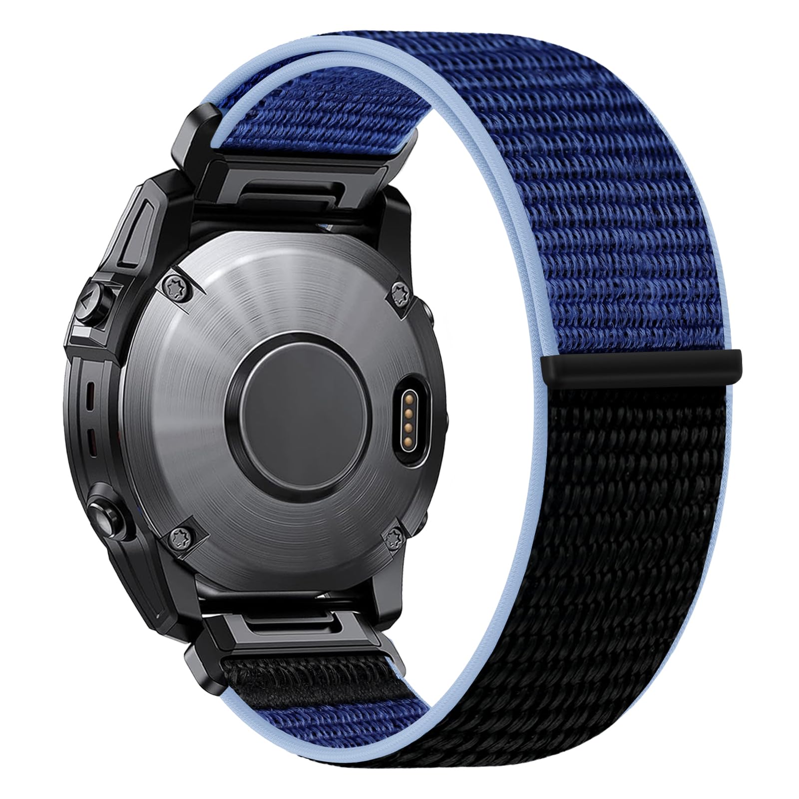 XANS 22mm QuickFit Straps Compatible with Garmin Fenix 5/Fenix 5 Plus/Fenix 6/Fenix 6 Pro/Fenix 7/Fenix 7 Pro/Fenix 8 47mm/Fenix Epix/Epix Pro 47mm, Nylon Bans for Garmin Approach S60/S62/Quatix 5/6/7