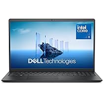 Dell 15 Laptop DC15250 15,6″ FHD (1920 x 1080) 120 Hz, Intel Core 3 100U, Grafica Intel UHD, 8GB RAM, 512GB SSD, Windows 11 Home, Tastiera QWERTY – Nero Carbonio