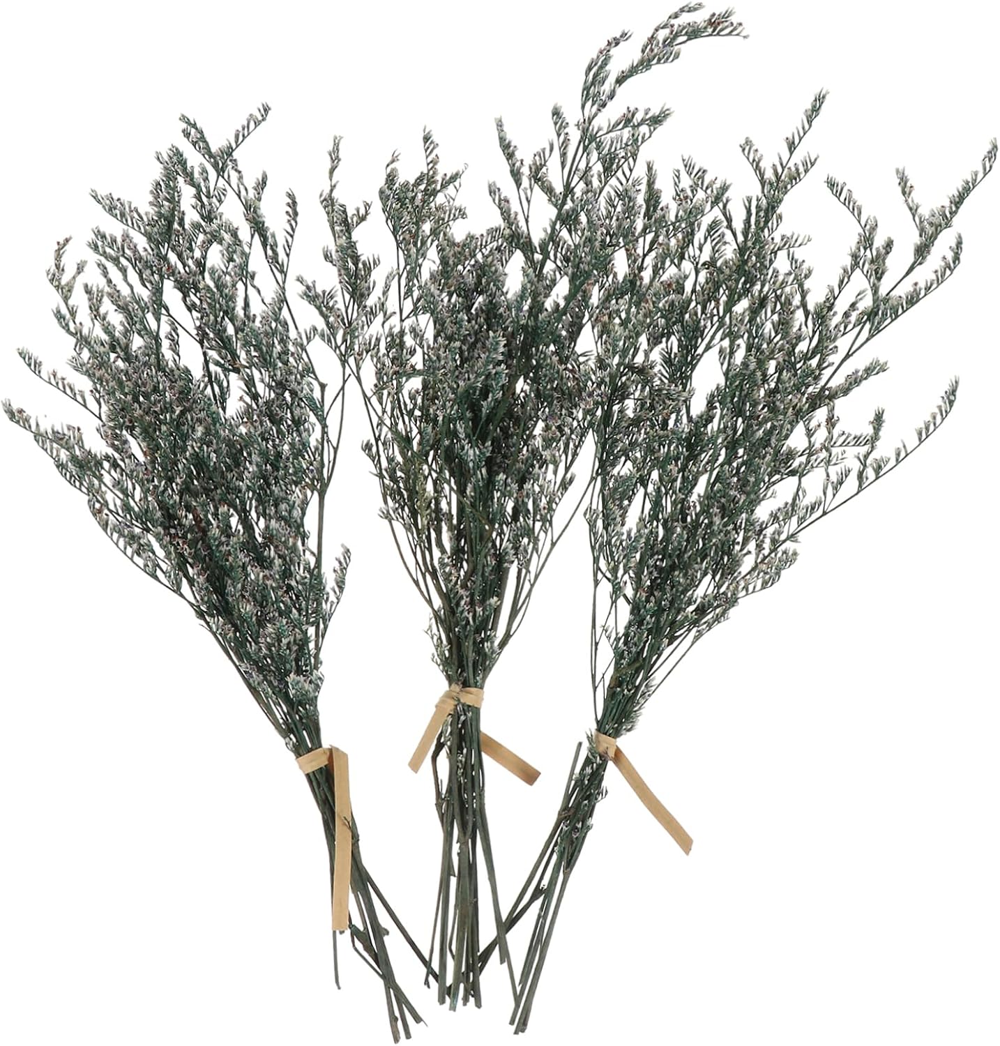 PRETYZOOM Dried Gypsophila Bouquet 3 Bunches of Artificial Flowers in Box Decorative Dried Flower Arrangement for Home Wedding and DIY Crafts