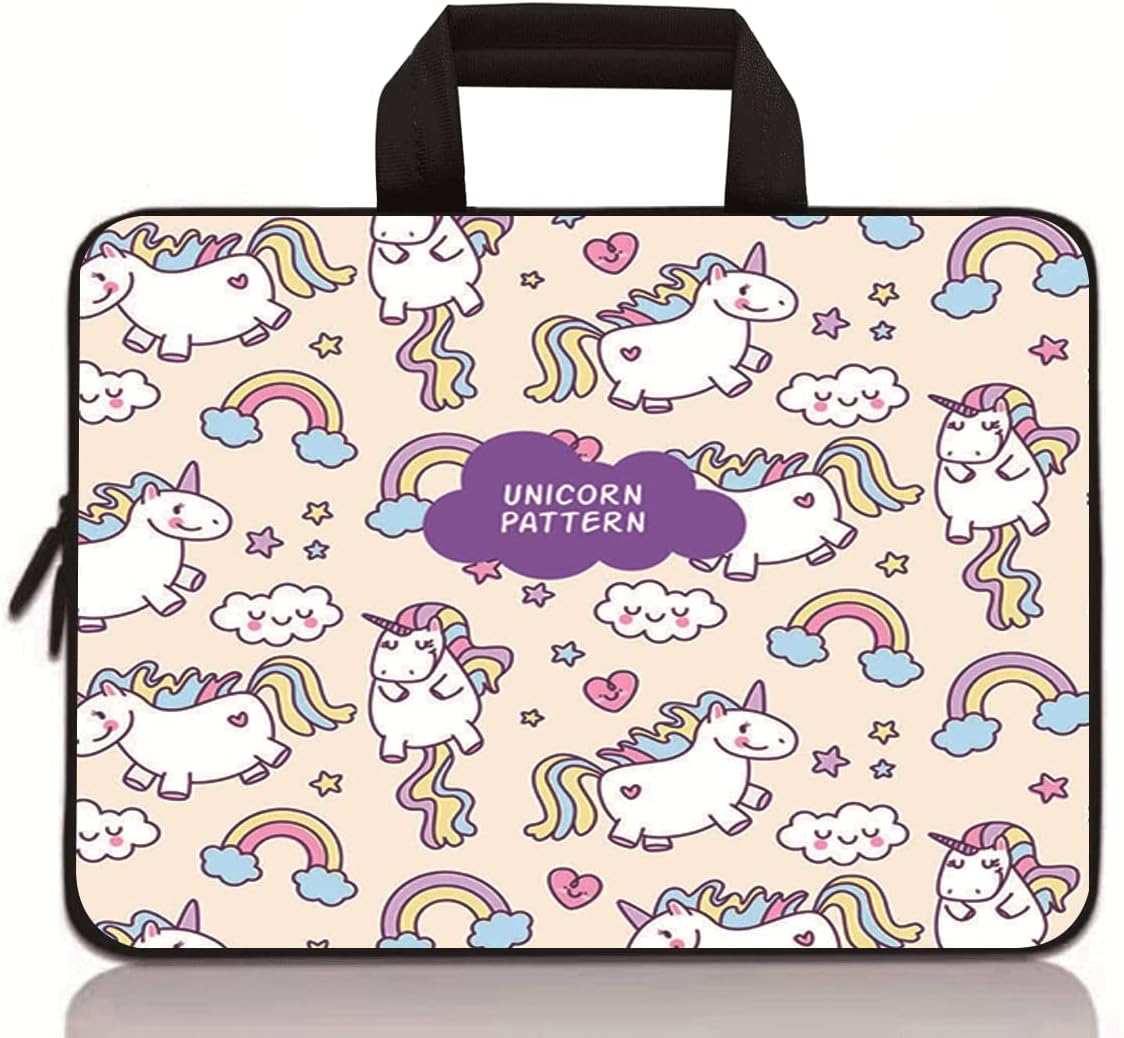 RUYIDAY Universal 7-9 Inch Kids Tablet Sleeve, Portable Neoprene Carrying Case Bag Fits 7″ 8″ 8.5″ 8.9″ 9″ Apple iPad Mini, Samsung Galaxy Tab, Google, HP, Acer, ASUS (Rainbow Unicorn) RUYIDAY Universal 7-9 Inch Kids Tablet Sleeve, Portable Neoprene Carrying Case Bag Fits 7″ 8″ 8.5″ 8.9″ 9″ Apple iPad Mini, Samsung Galaxy Tab, Google, HP, Acer, ASUS (Rainbow Unicorn)