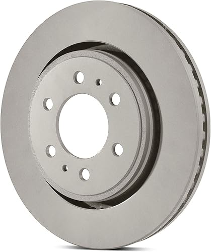 Goodyear Frenos 214570GY | Rotor de freno delantero recubierto antiOx para camión y SUV para Buick Rainier 05-04; Chevrolet Trailblazer 05-02; GMC