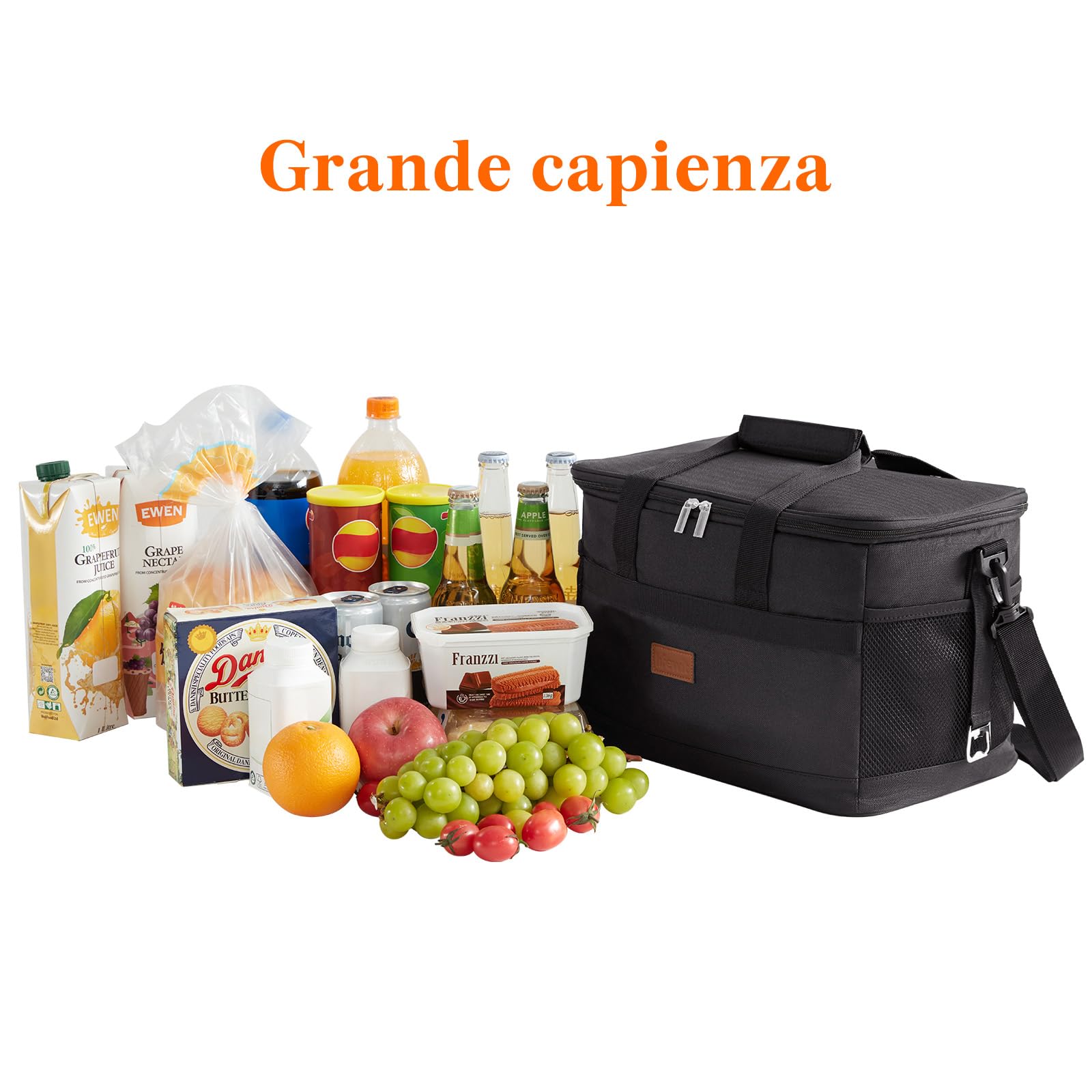 Lifewit Borsa Termica Porta Pranzo Borsa Frigo Isoterma per Alimenti Mantenere Caldo o Freddo per PIC-nic/All'aperto/Barbecue/Campeggio/Eventi Sportivi
