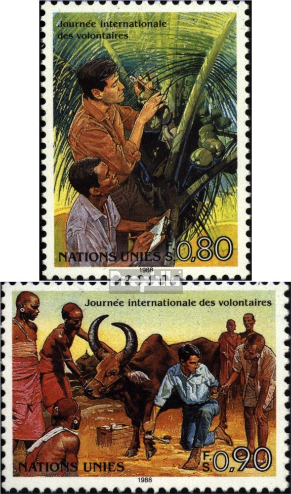 Prophila Collection – UNO New York Briefmarken 1988 Mitgliedsstaaten, 553-568 Postfrisch MNH, Sammlerqualität