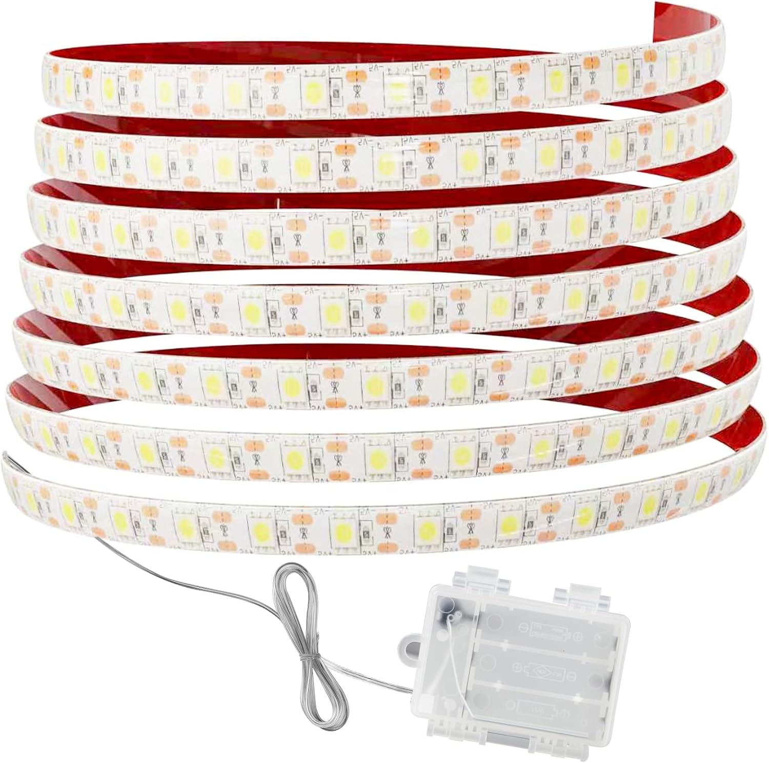 Seaponer Pontoon Boat Lights Battery Operated, Marine LED Strip for Duck Bass Sail Kayak, Wireless Waterproof Lights Strips for Deck Interior Courtesy Lights, Boat Accessories, 5m(16.4ft) (green) image 5