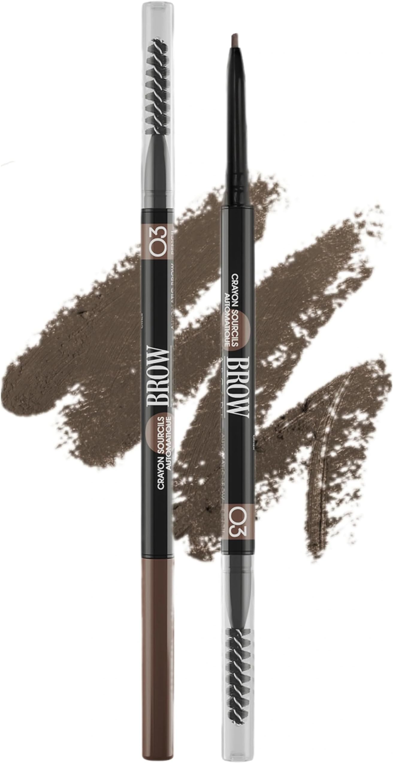 Automatic Eyebrow Pencil VIVIENNE SABO BROW ARCADE (03 Soft Brown)