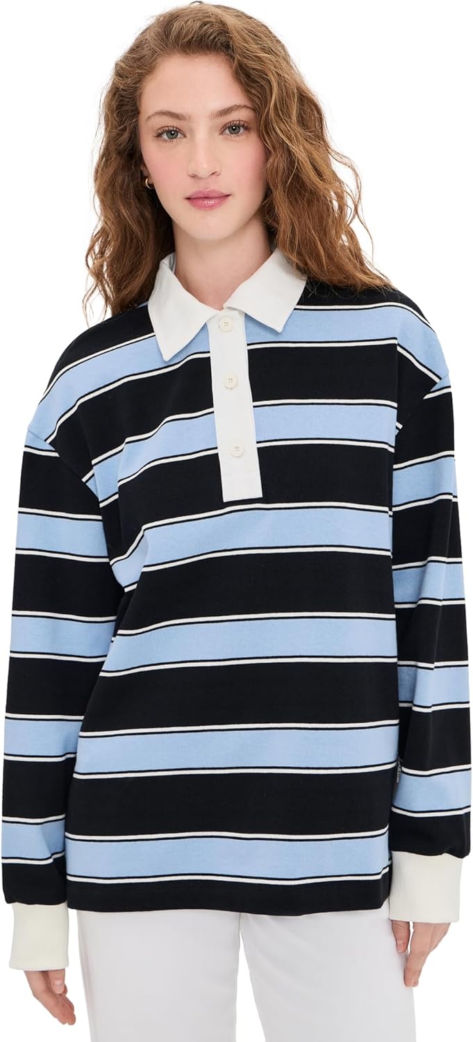 Closed Women's Striped Rugby Shirt