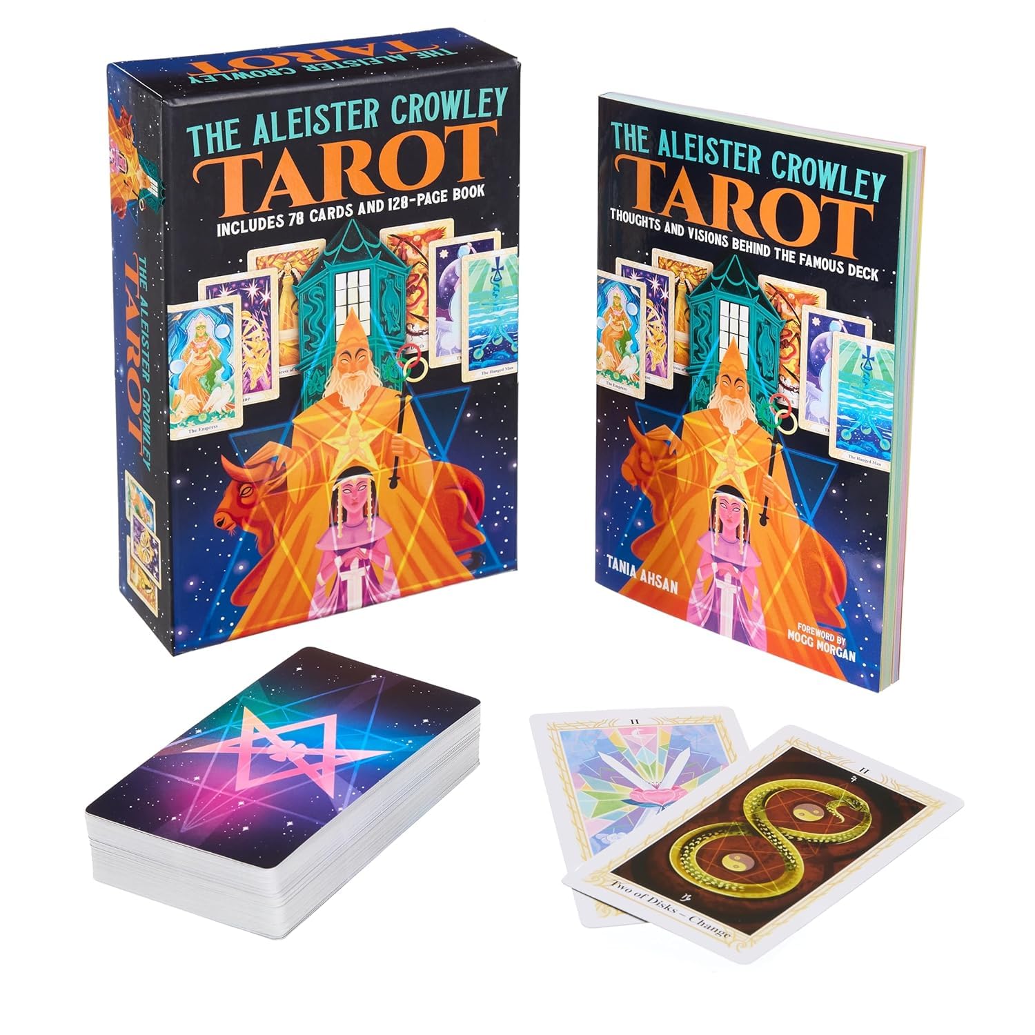 The Aleister Crowley Tarot Book & Card Deck by Tania Ahsan, A... - 9781398820432