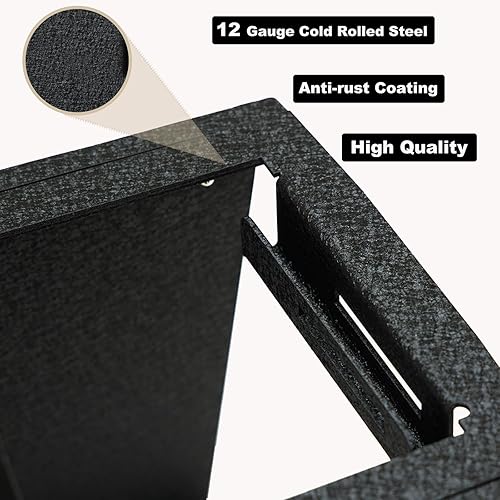 Miniatura 7 de Caja de seguridad para consola central caja de seguridad KEREN para consola compatible con Toyota Tundra 2022-2024 y Toyota Sequoia 2023-2024, con