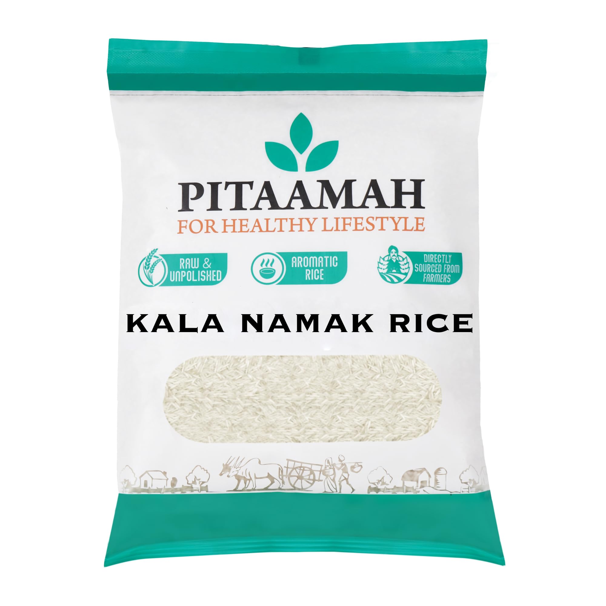 Pitaamah Kala Namak Rice | 1kg | Aromatic Rice | Unpolished | Buddha Rice | Diabetic Friendly | GI Tag | Directly from Siddharthnagar Farmers-image-34