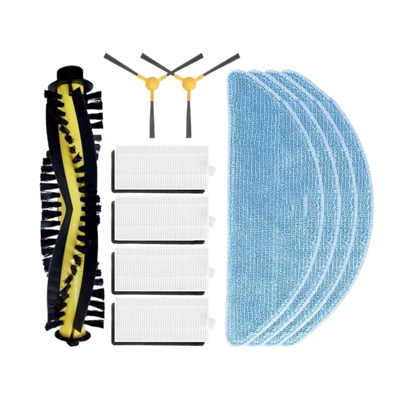 Kit filtre et brosse Tesvor S7 Pro accessoires pour aspirateur robot de rechange