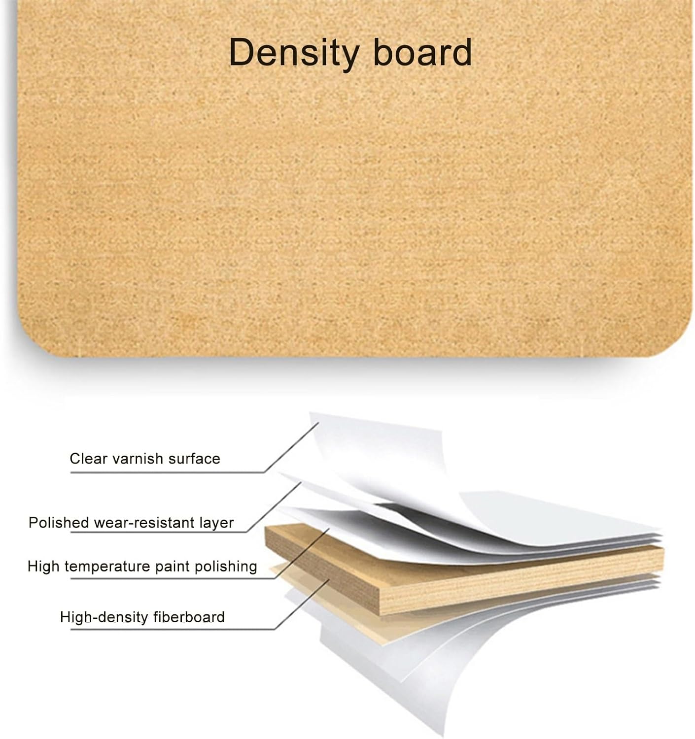 Reception Table and Chairs, Office Reception Conference Round Table, Small Conference Room Tables, Simple Office Table Furniture Table and Chair Set Save Space (Khaki One Size)