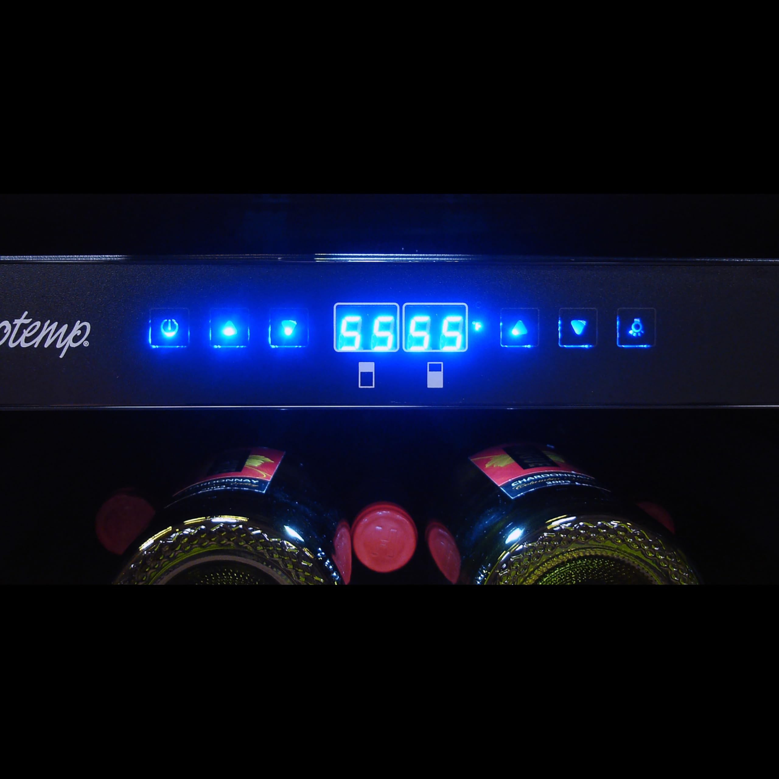 Vinotemp Vt-24pr46 Private Reserve Series Panel Ready Dual-Zone Wine Cooler, Black on Fridge.com - View 5