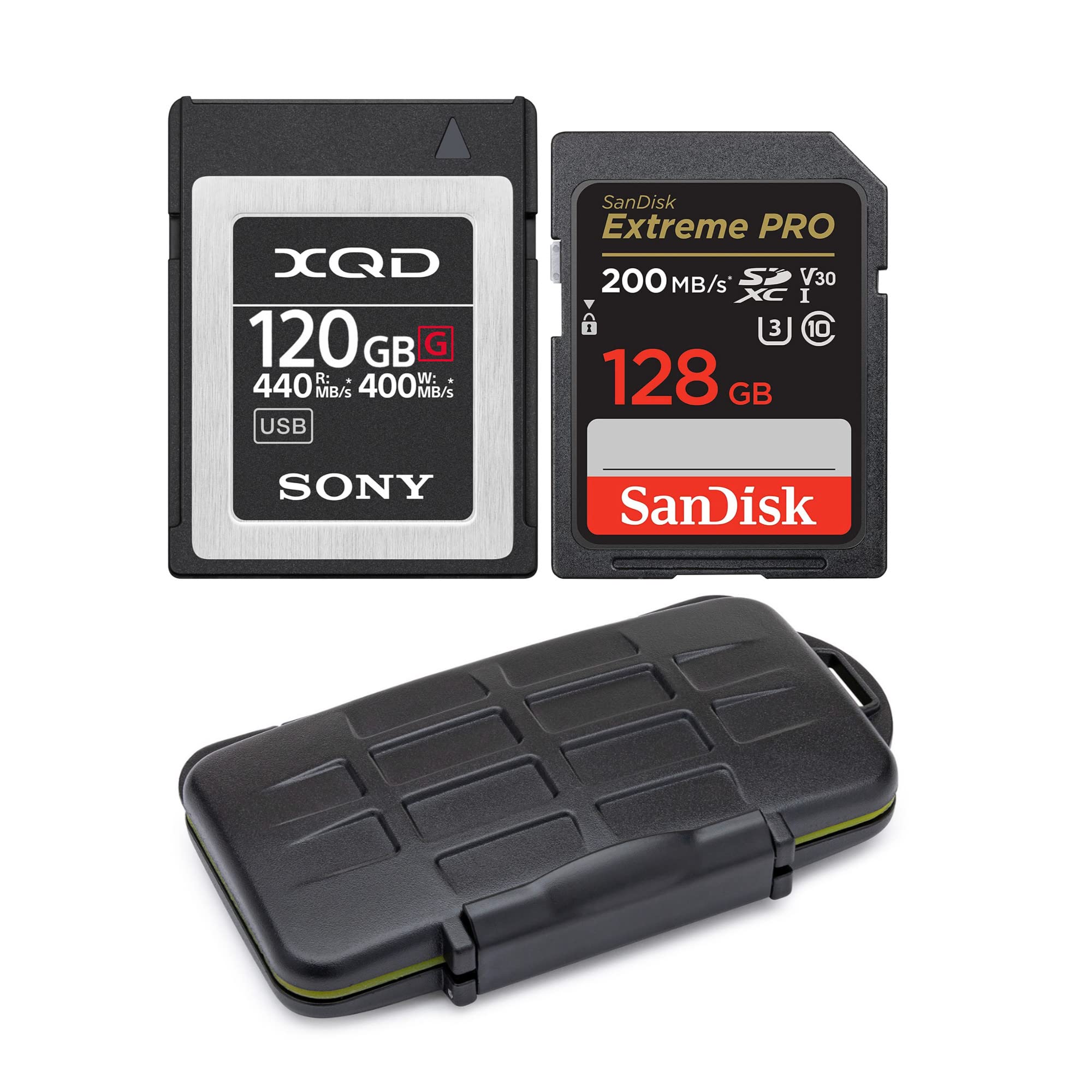 Sony 120gb Xqd G Series Memory Card Bundle With 128gb Desertcart
