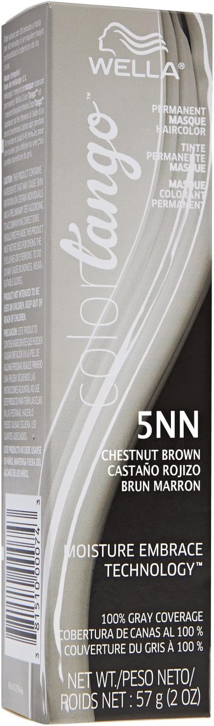 Wella 5NN Chesnut Brown Permanent Masque Hair Color 5NN Chestnut Brown