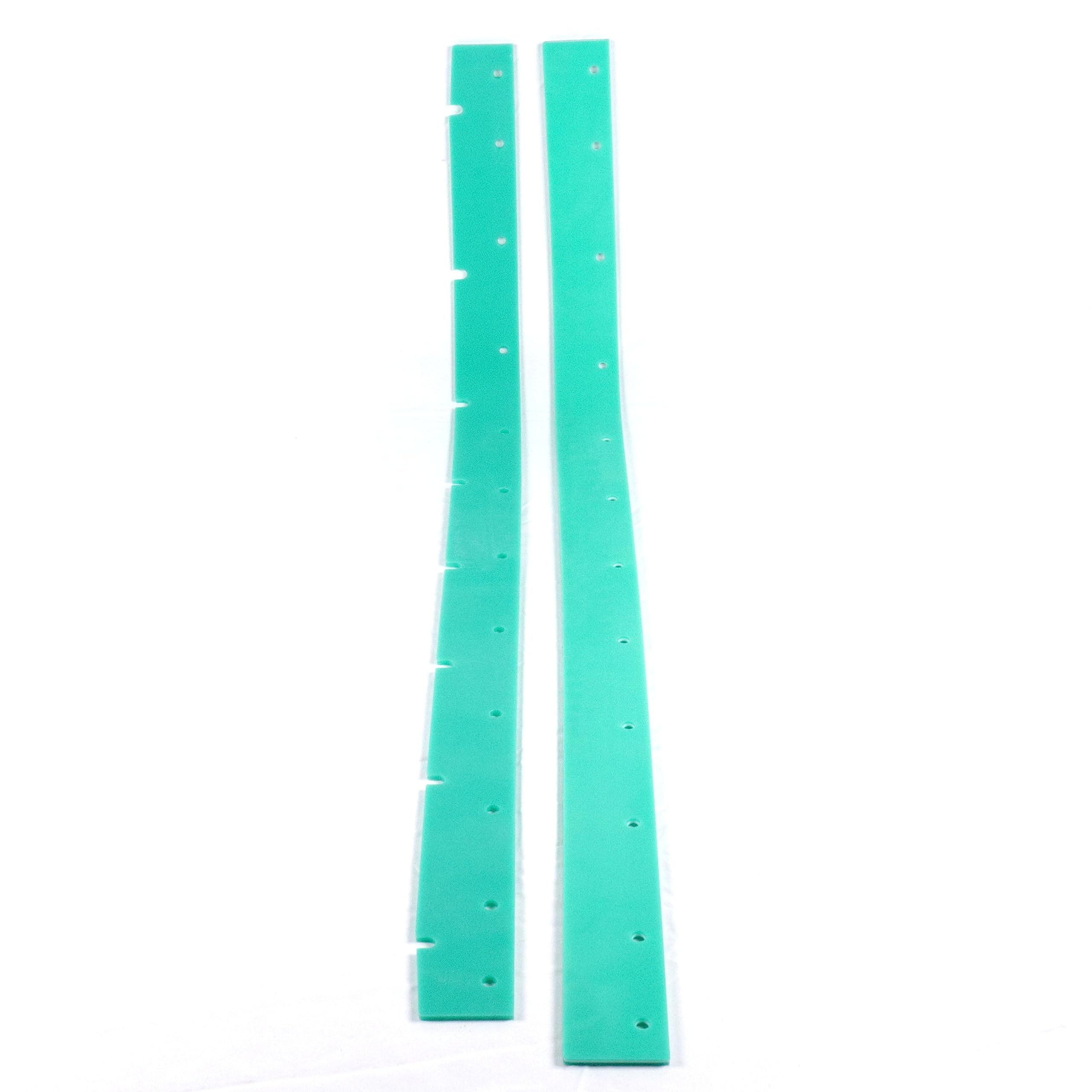Kit raclette gomme verte compatible pour autolaveuse NUMATIC TT4045, TGB4045, TGB3045, TTB3450, TTB4045, TLB345S, TTB4500... - Alternative pour référence d'origine Numatic 900518