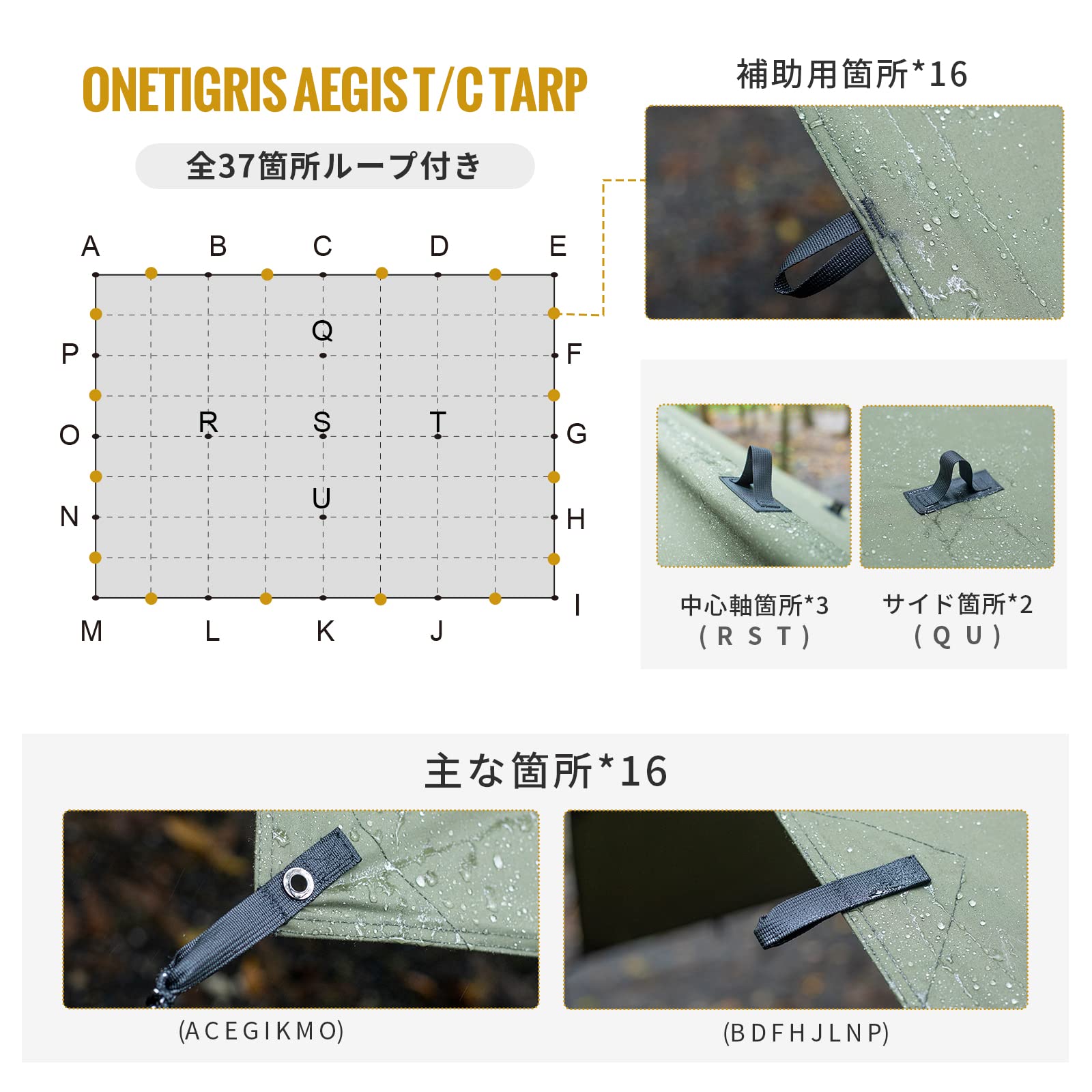 OneTigris FJORD tcタープ ポリコットン レクタタープ Amazon | OneTigris tcタープ ポリコットン レクタタープ 280