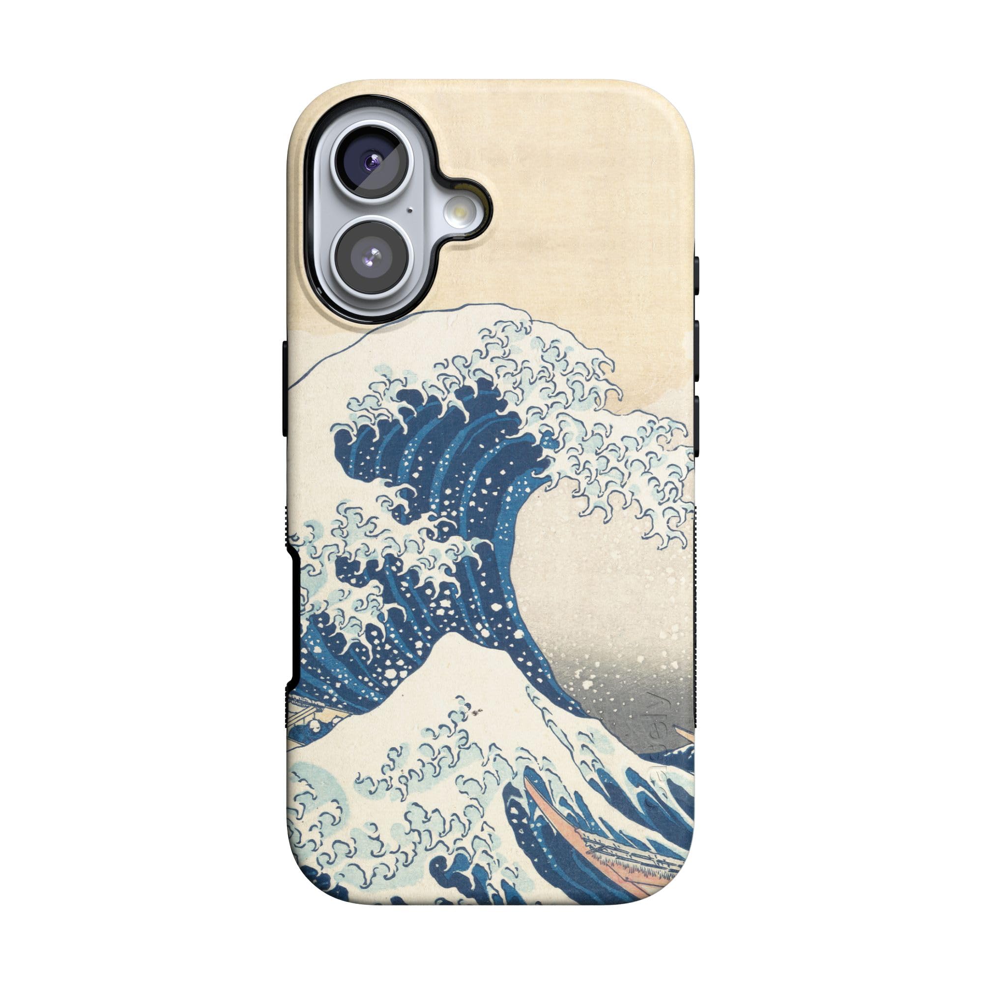CASECESS 波模様 iPhoneケース Amazon.com: Casely iPhone 17 Case | The Great Wave | The Met