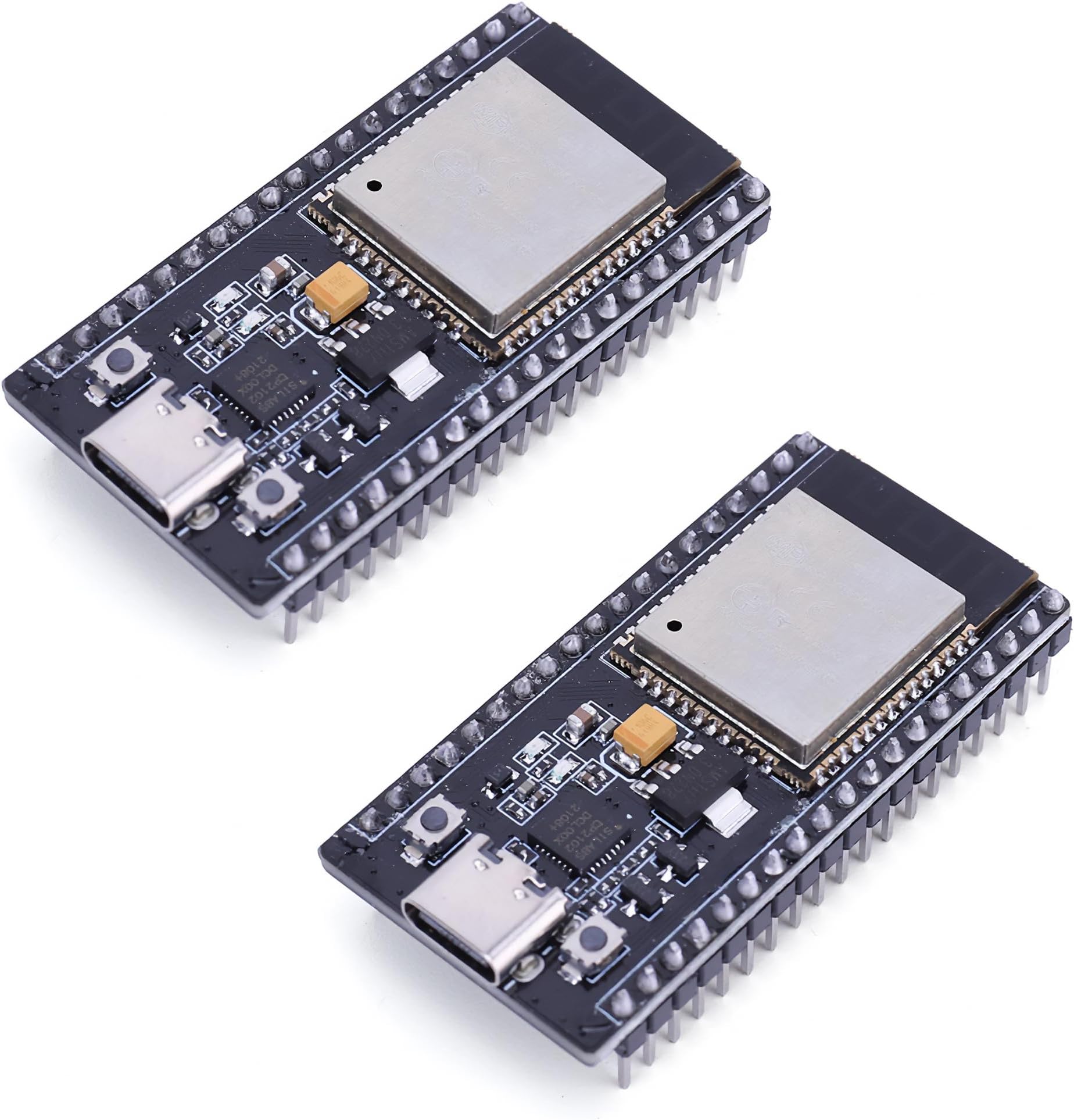 ESP32 ESP-WROOM-32 NodeMCU Development Board, USB Type-C, WLAN WiFi ...