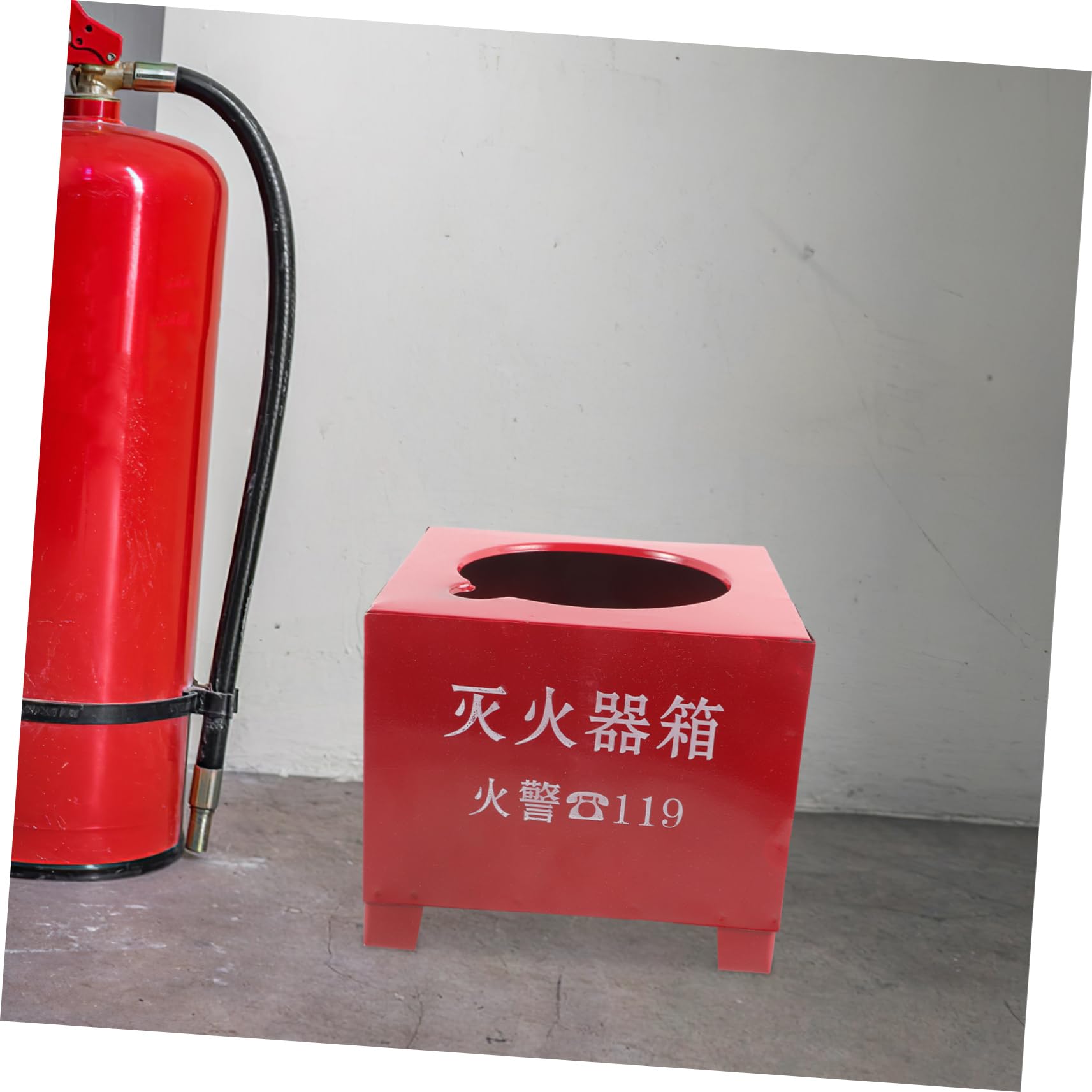 Gatuida Estintore Portatile per Stabile p e Affidabile Base Ferro Supporto Capacità 2-4kg Pratico per Uso Domestico e Industriale