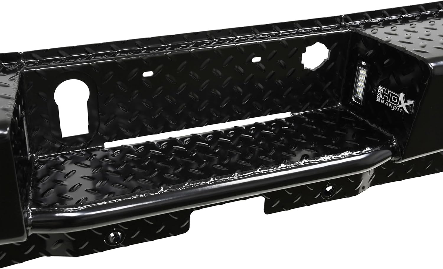 Westin 58-341185 HDX Bandit Rear Bumper fits 2019-2026 Silverado Sierra 1500 (Exc 2019 LD Limited) 2020-2026 Silverado Sierra 2500 3500