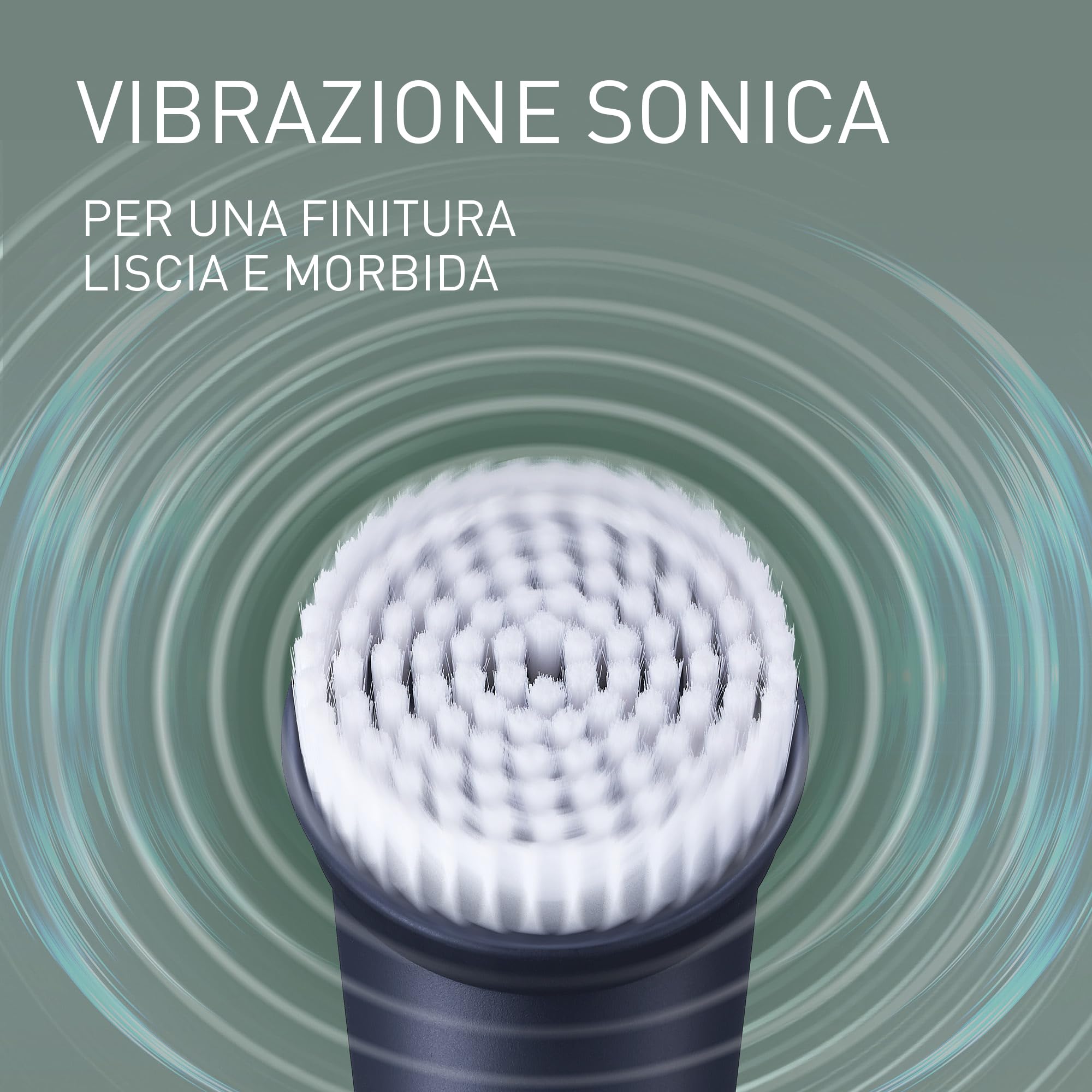 Panasonic ER-CFB1-A503 MULTISHAPE [Sistema Modulare per la Cura della Persona] Set Testine Spazzole per il Viso, Spazzola Esfoliazione Viso, Spazzola Pulizia Barba, Spazzola Pulizia Profonda, Nero