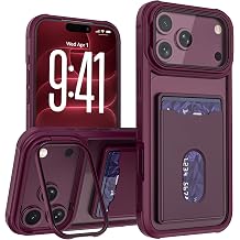 for iPhone 18 Pro Max Case / 17 Pro Max Case Wallet, Lens Stand