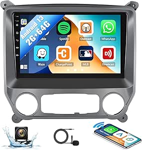 SIXWIN Android 13 Autoradio - Für Smart Fortwo 2011-2015 Mit Carplay