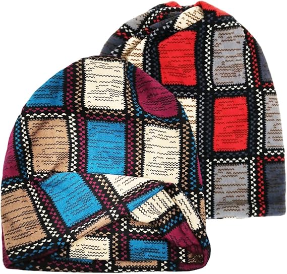 Glamorstar Floral Lace Beanie Hat Chemo Cap Stretch Slouchy Turban Headwear