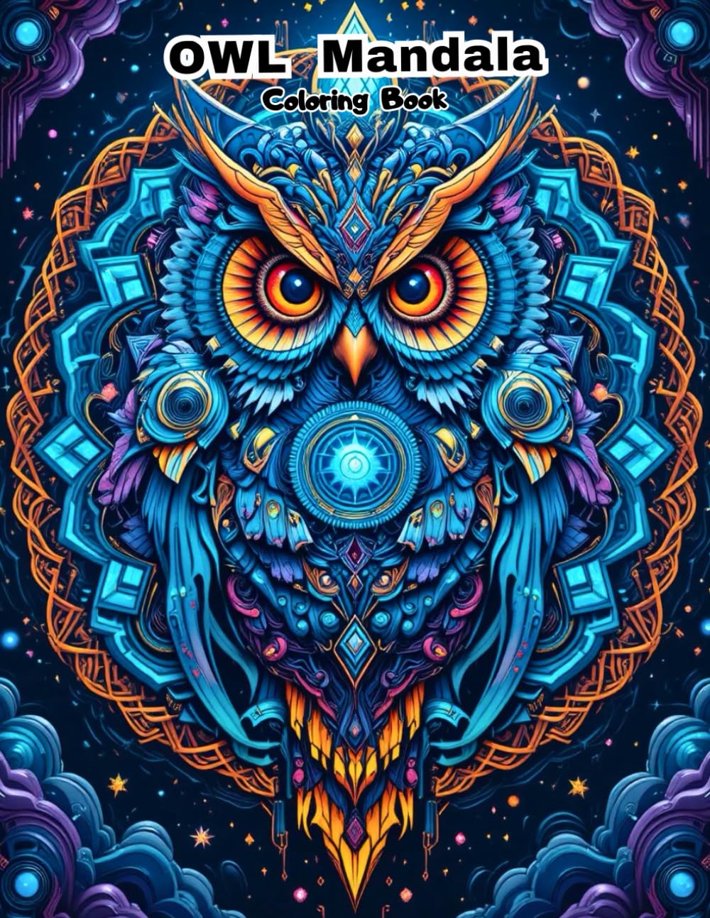 Spiritual Owl Mandalas: Detailed & Sacred Patterns for Calm and Creative Relaxation.