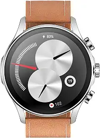 Kieslect Smartwatch Balancer, tela AMOLED de 1,4 polegadas, chamadas Bluetooth, NFC, mais de 100 modos esportivos - Preto