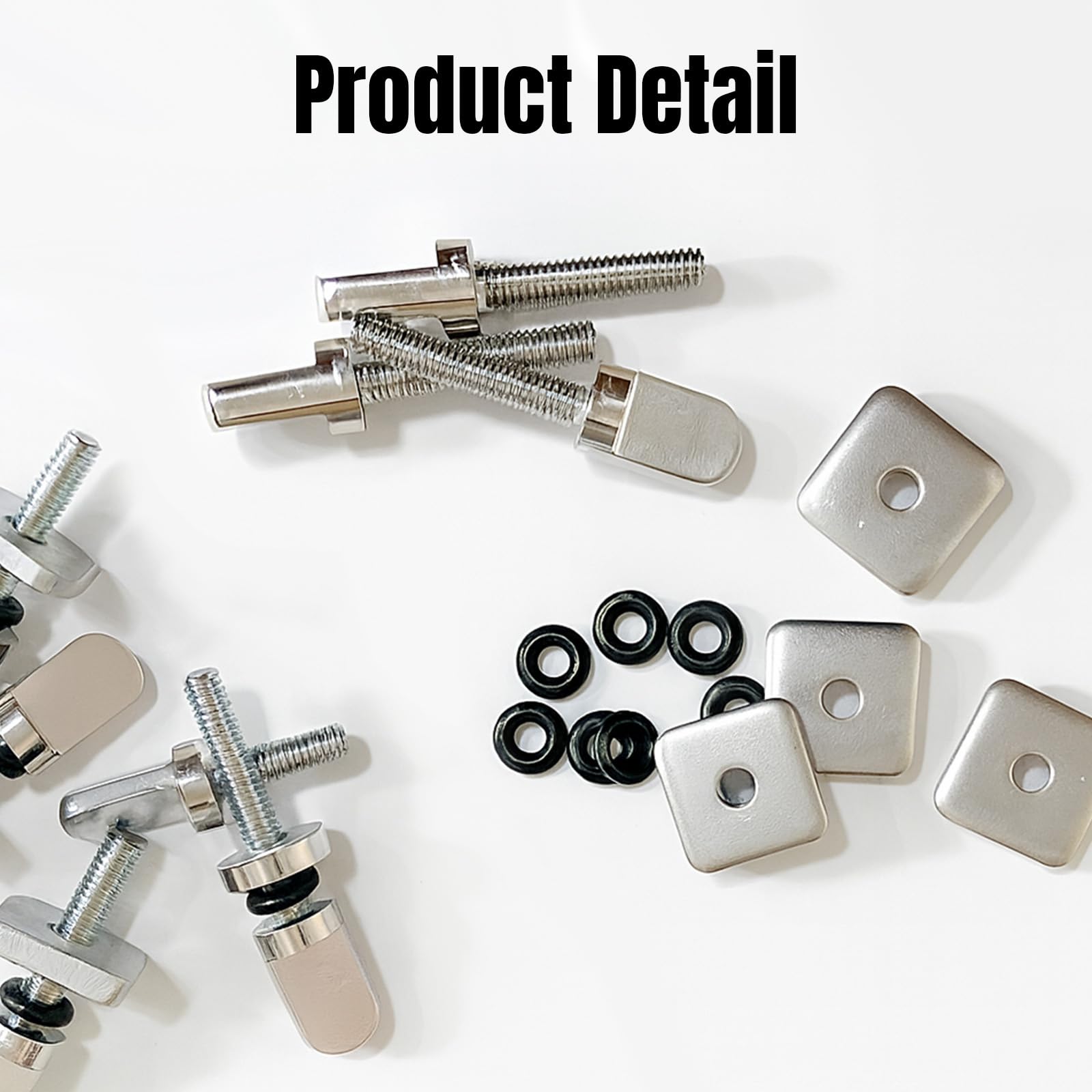 5 Piezas Tornillo para Tabla Surf – para Tornillo Aleta Deslizante, Kit de Repuesto Acero Inoxidable, Compatible para Mistral Tornillo quilla Padel Surf