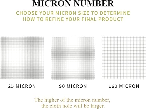 Miniatura 3 de Bolsas de filtro de micras de nailon resistentes de Gutenberg de 4 x 7 pulgadas, paquetes de 25 a 50 paquetes  Bolsas de filtro de té  Todos los