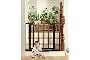 Cumbor Baby Gate for Banister to Wall