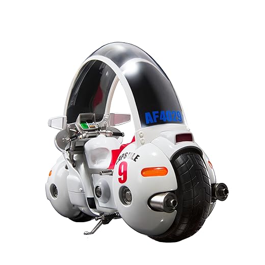 TAMASHII NATIONS - Dragon Ball - Bulma's Motorcycle -Hoipoi Capsule No. 9-, Bandai Spirits S.H.Figuarts Action Figure