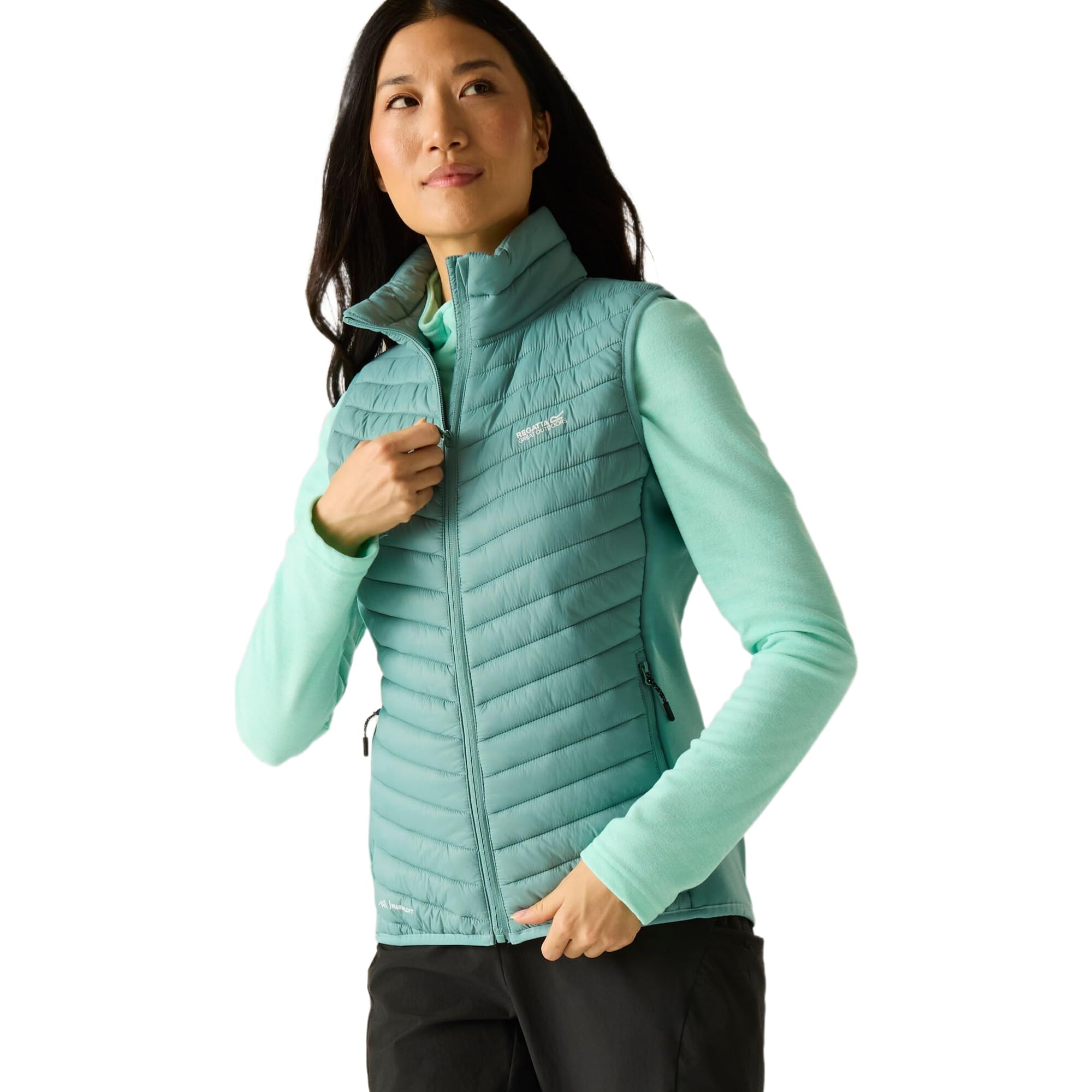 Regatta Andreson Hybrid Gilet Size: 22 Women's Green