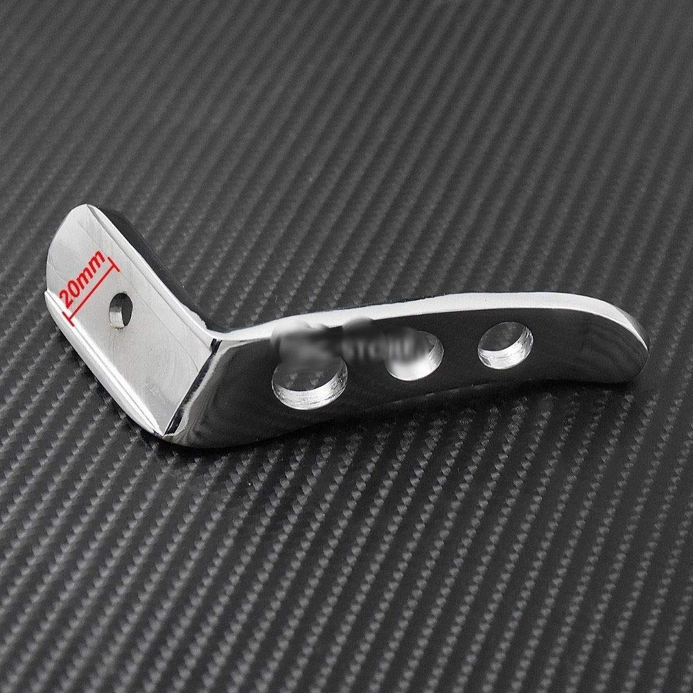 Kit Extension Béquille Latérale Pour Moto Harley Touring 1991-2021 – Road King, Street Glide, Electra Glide… (chrome) - 5