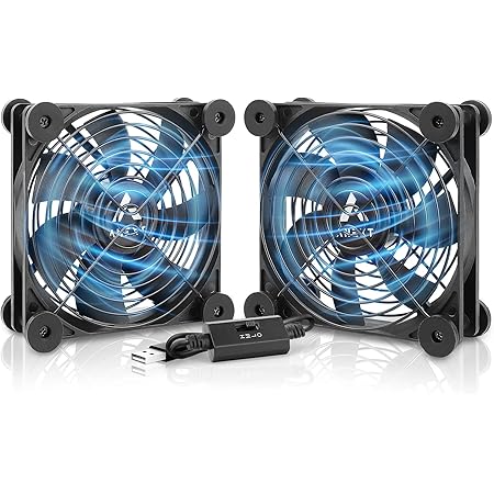 Antec Usbファン 12cm Pcファン 小型 卓上扇風機 静音 Usb 冷却 送風機 Pc 冷却 ルーター ミニ Usb Fan Ps4 Ps3 ノートパソコン 水槽 など適用 1mm 2本1 Amazon Co Jp