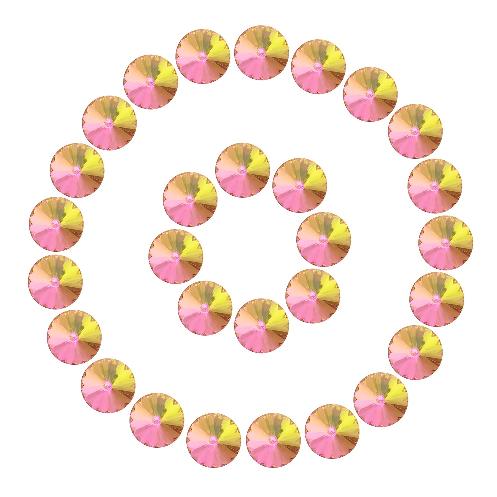 Cabochons en verre facettés pour personnaliser vos broches et sublimer vos ateliers DIY