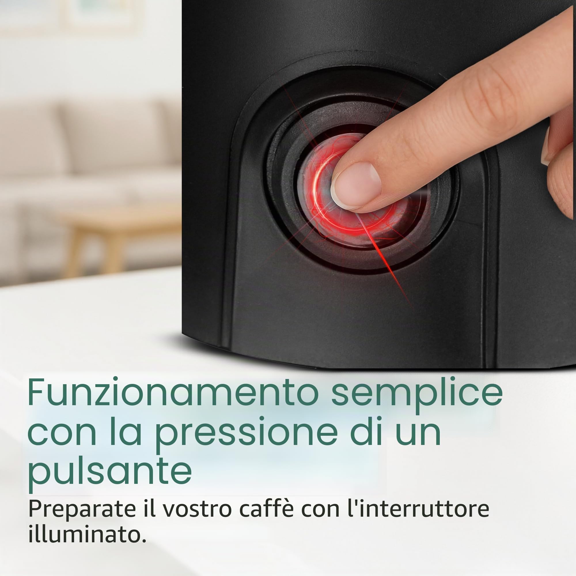 Emerio CME-116801 - Caffettiera in vetro da 0,6 l, per fino a 5 tazze di caffè fresco, filtro permanente rimovibile, funzione antigoccia, 40 minuti, spegnimento automatico, 600 Watt, senza BPA,